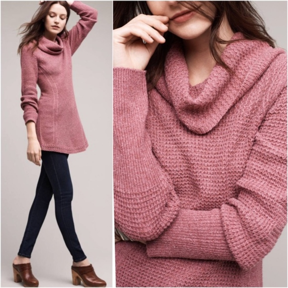 Anthropologie Angel of the North "Rosie" Tunic Sweater